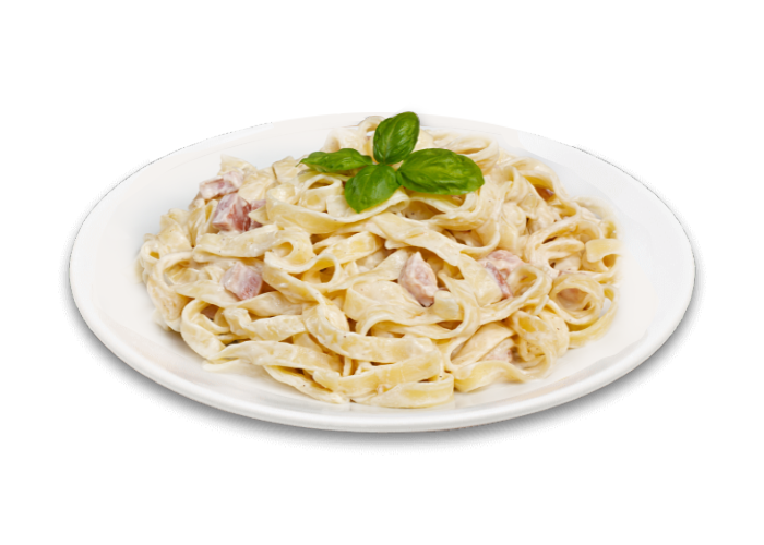 TAGLIATELLES CARBONARA