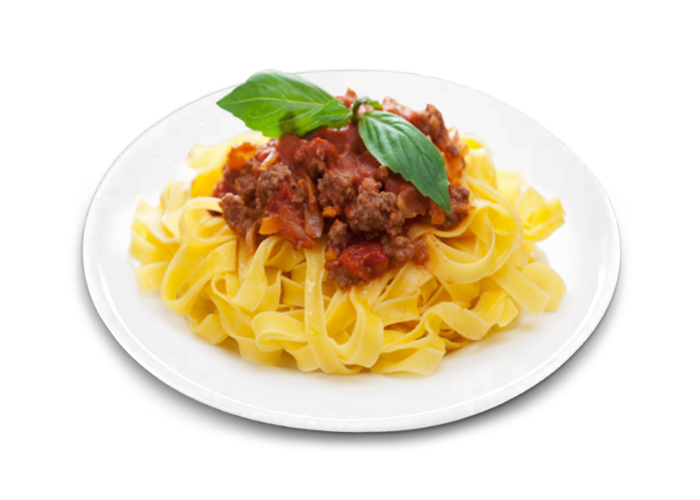 TAGLIATELLES BOLOGNAISE